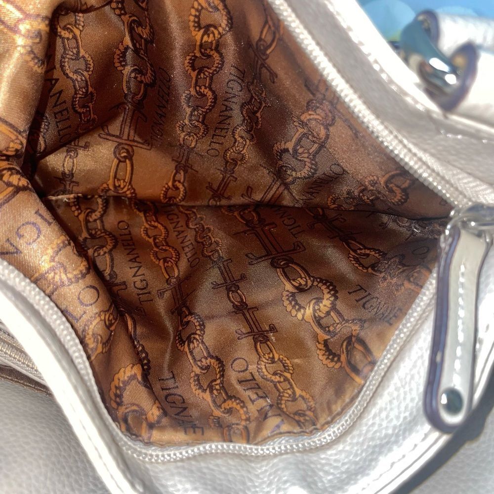 Tignanello Cream Shoulder Bag - Picture 9 of 9